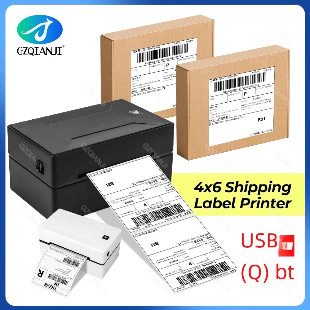 طابعة ملصقات حرارية 4 بوصة تدع - مراجعة Commercial Printing Labels وسعره